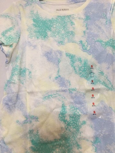 Neu Old Navy Mädchen Kurzarm U-Ausschnitt T-Shirt Tee Batik Sie wählen - Bild 6 von 6