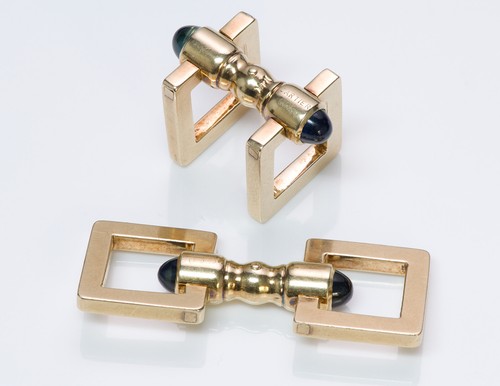 Vintage Cartier Cabochon Sapphire 14K 