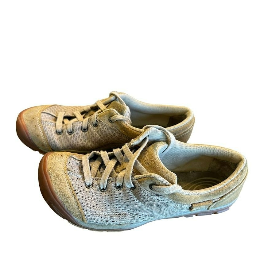 Scarpe da trekking Keen Mercer Lace II CNX Tan Trekker Trail Donna 39 (8 5)