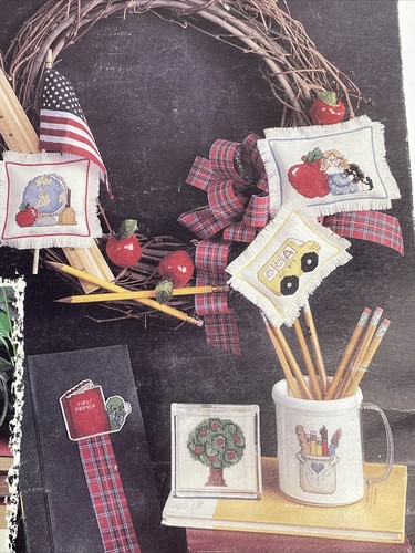 Leisure Arts Susan Fouts 2252 Classroom Classic Cross Stitch Pattern - Picture 3 of 4