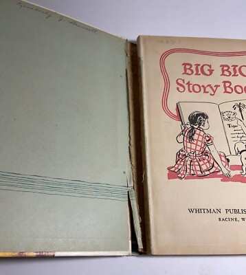 Big Big Story Book Whitman Publishing Children's Stories Hardcover
