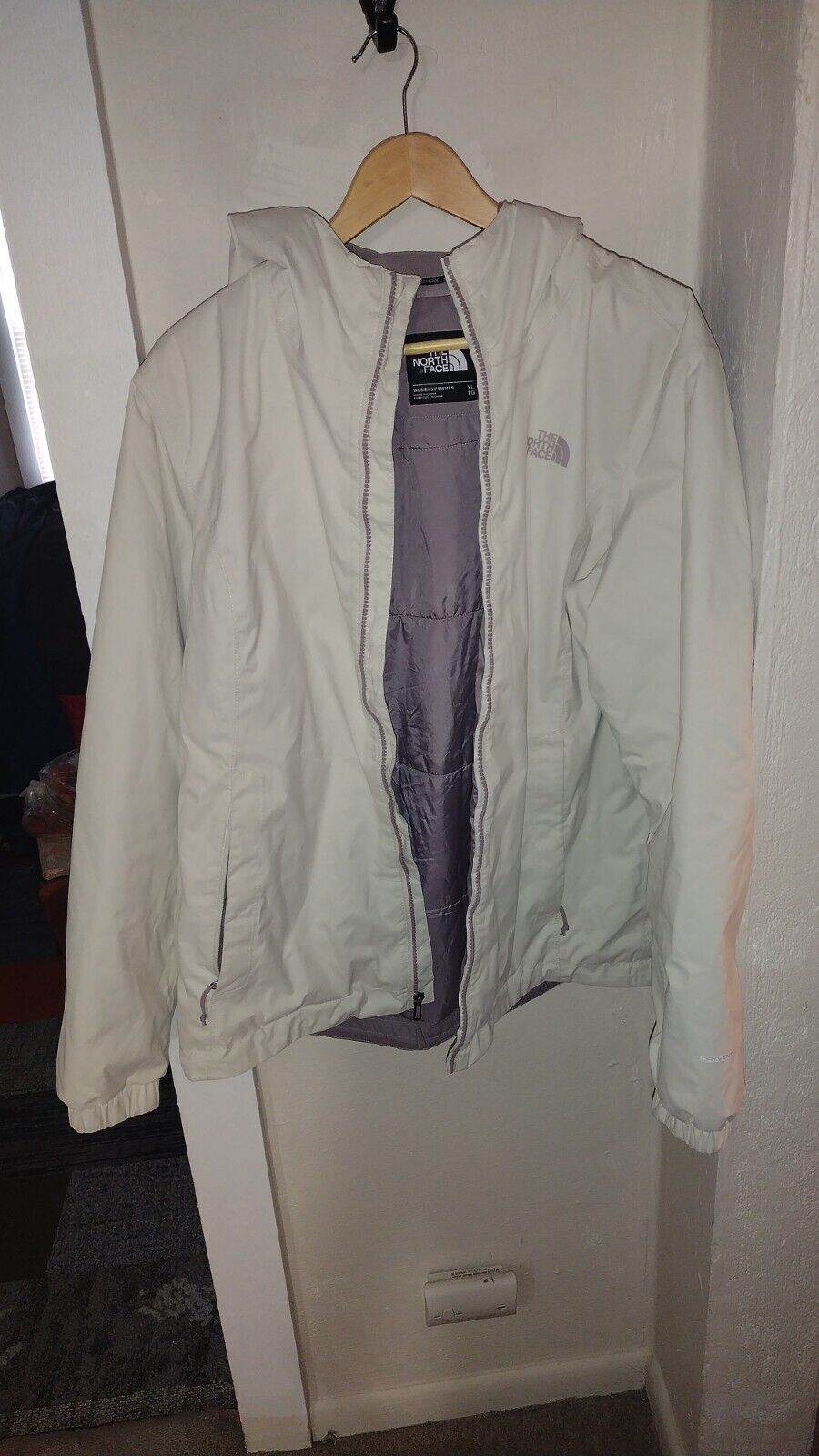 The North Face Womens Quest Insulated Jacket Vintage White | eBay