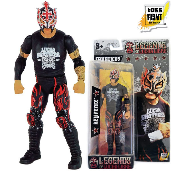 Boss Fight Studio Legends of Lucha Libre Fanaticos Rey Fenix Action Figure  New