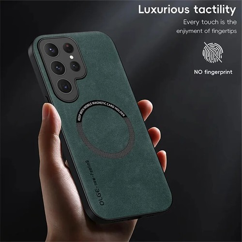 Ultra Thin PU Leather Case for Samsung Galaxy S25 S24 S23 S22 Ultra S21 Plus FE - Picture 14 of 28