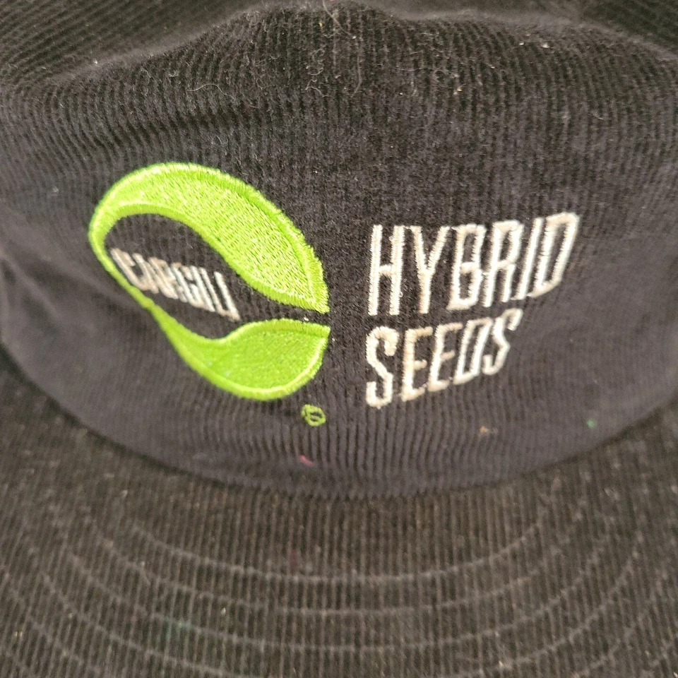 老式嘉吉混合种子Ag公司灯芯绒卡车司机帽子 — 第 2/4 张图片