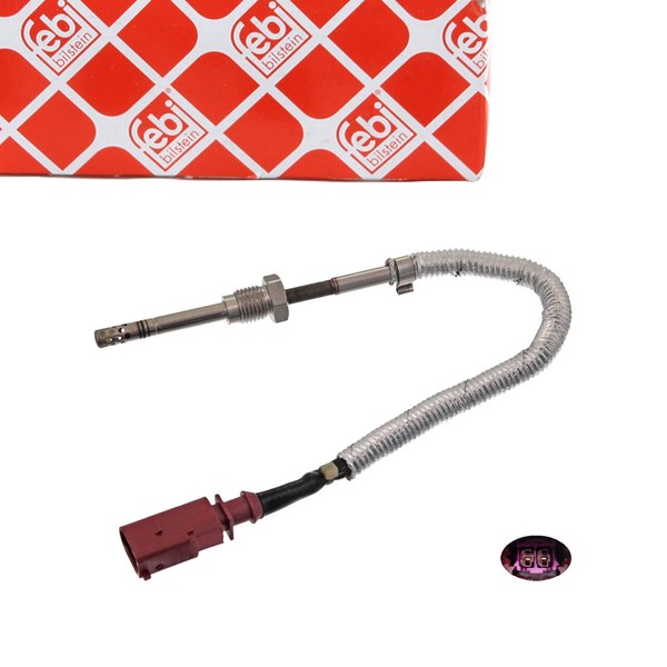 febi 49278 Abgastemperatursensor FüR Audi A4 B8 A5 8T 8F Q5 8RB 2.0/2.7/3.0 TDI-image