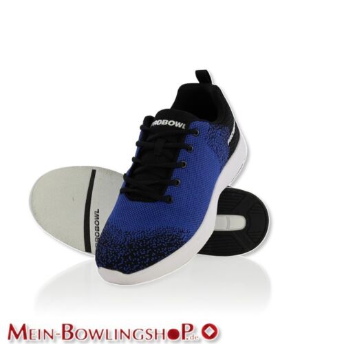 Pro Bowl - tácticas - zapatos de boliche para hombre/mujer - negros/azules - Imagen 1 de 4