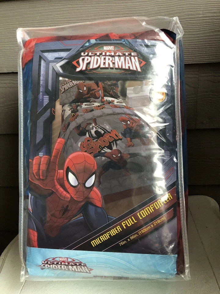 New marvel Ultimate Spider-Man Full Comforter 76x86 SKU WR30 - Image 3 of 4