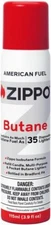 Zippo Butane Fuel 1.15 oz Refill Gas Bottle – Genuine Zippo, For Lighters 115ML