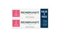 Whitening Toothpaste Intense Stain Remover Mint Fluoride Restores Enamel 2 Pack