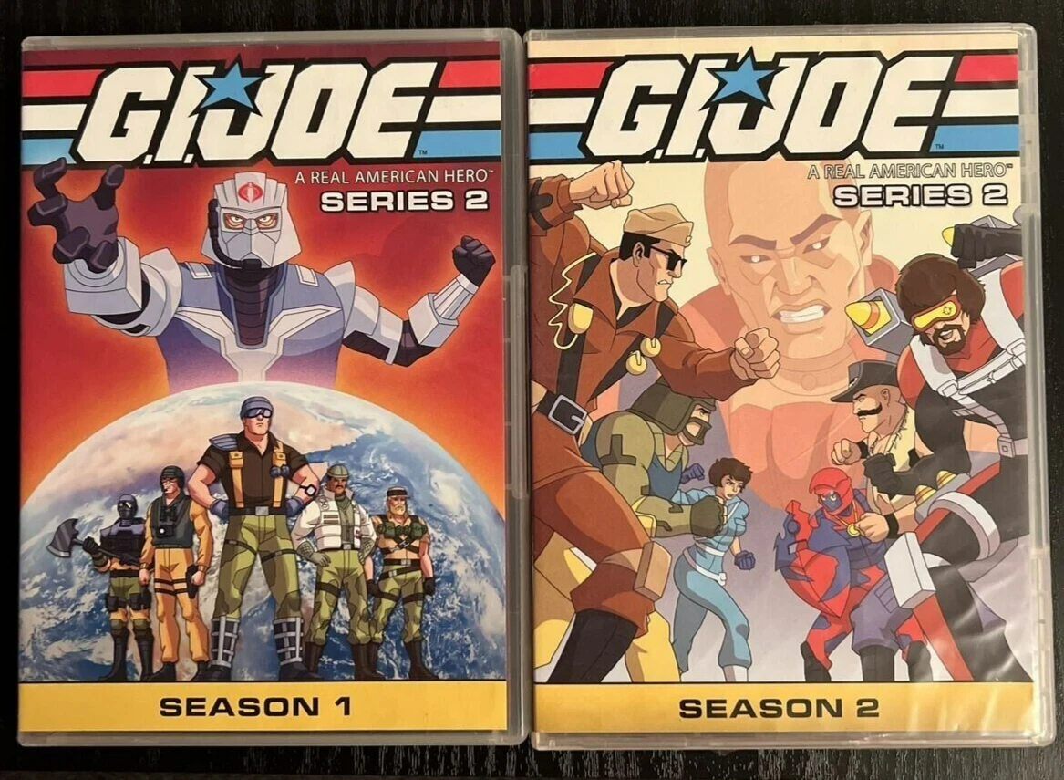 G.I. Joe: A Real American Hero - Complete Series 2 (Season 1 & 2)  NEW/SEALED DVD