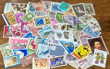 WML, 50+ Different Worldwide Pictorial & Commemorative Stamps, NO SMALL!
