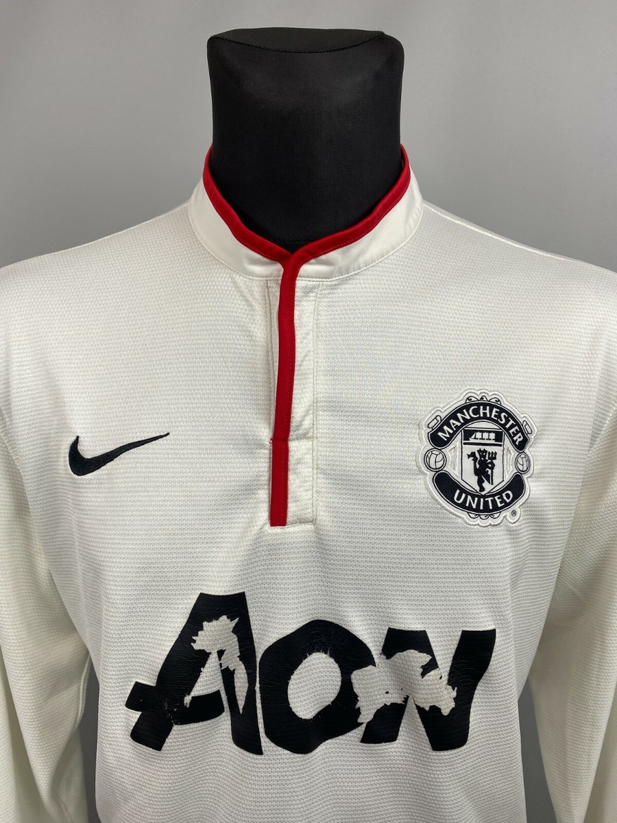 MANCHESTER UNITED 2012 2014 AWAY SHIRT FOOTBALL SOCCER