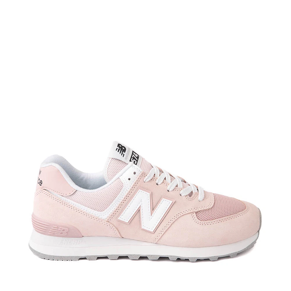 NEW Womens New Balance 574 Athletic Shoe Stone Pink