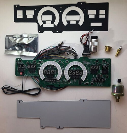1978-1988 Cutlass LED Direct Replacement Gauge Cluster, Blue LEDs