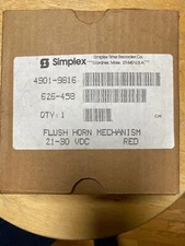 Simplex Flush Horn Mechanism 21-30 VDC