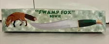 Chipaway "Swamp Fox" 13" Bowie Knife / Wood Handle / Leather Sheath
