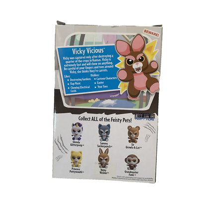 Feisty Pets Vicky Vicious Bunny 4 Inch Figure Brand New | eBay