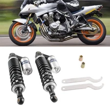 Motorcycle 340mm Rear Shocks Absorbers Suspension for Yamaha VMAX Honda CB500