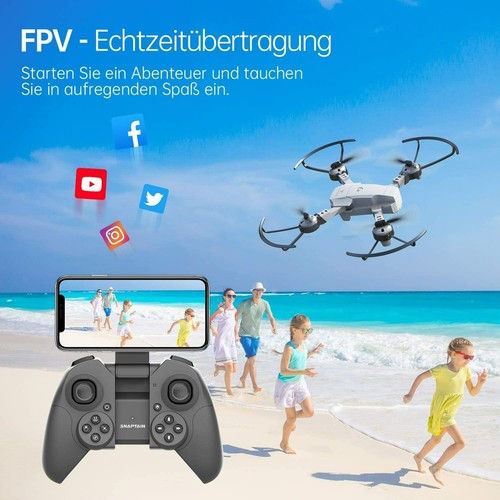 Faltbare Drohne mit 720P HD-Kamera FPV WiFi RC Quadcopter SNAPTAIN A10 Mini - Bild 3 von 7