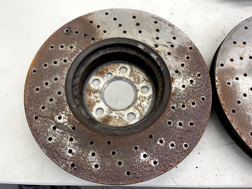 2014-2020 BMW I8 OEM BREMBO BRAKE CALIPERS ROTORS PADS COMPLETE SET - Picture 10 of 16