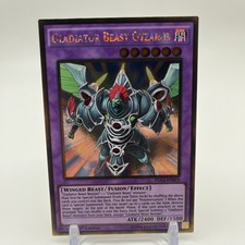 Gladiator Beast Gyzarus Gold Rare 1st Edition PGL2-EN079 NM
