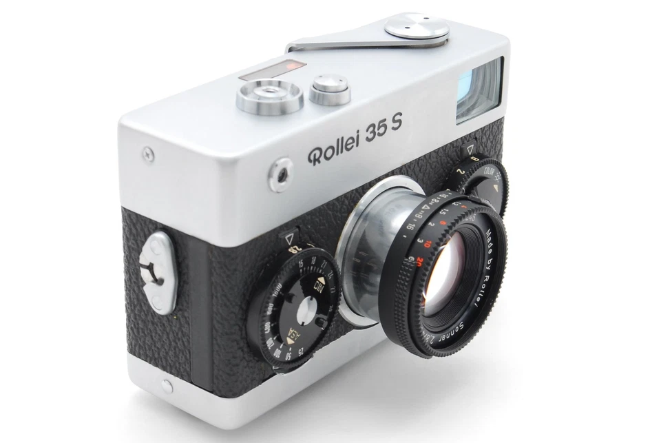 [CLA/A- Estado perfeito] Câmera de Filme Rollei 35S 35 S Prata com Sonnar 40mm f/3.5 JAPÃO 9682 - Imagem 4 de 4