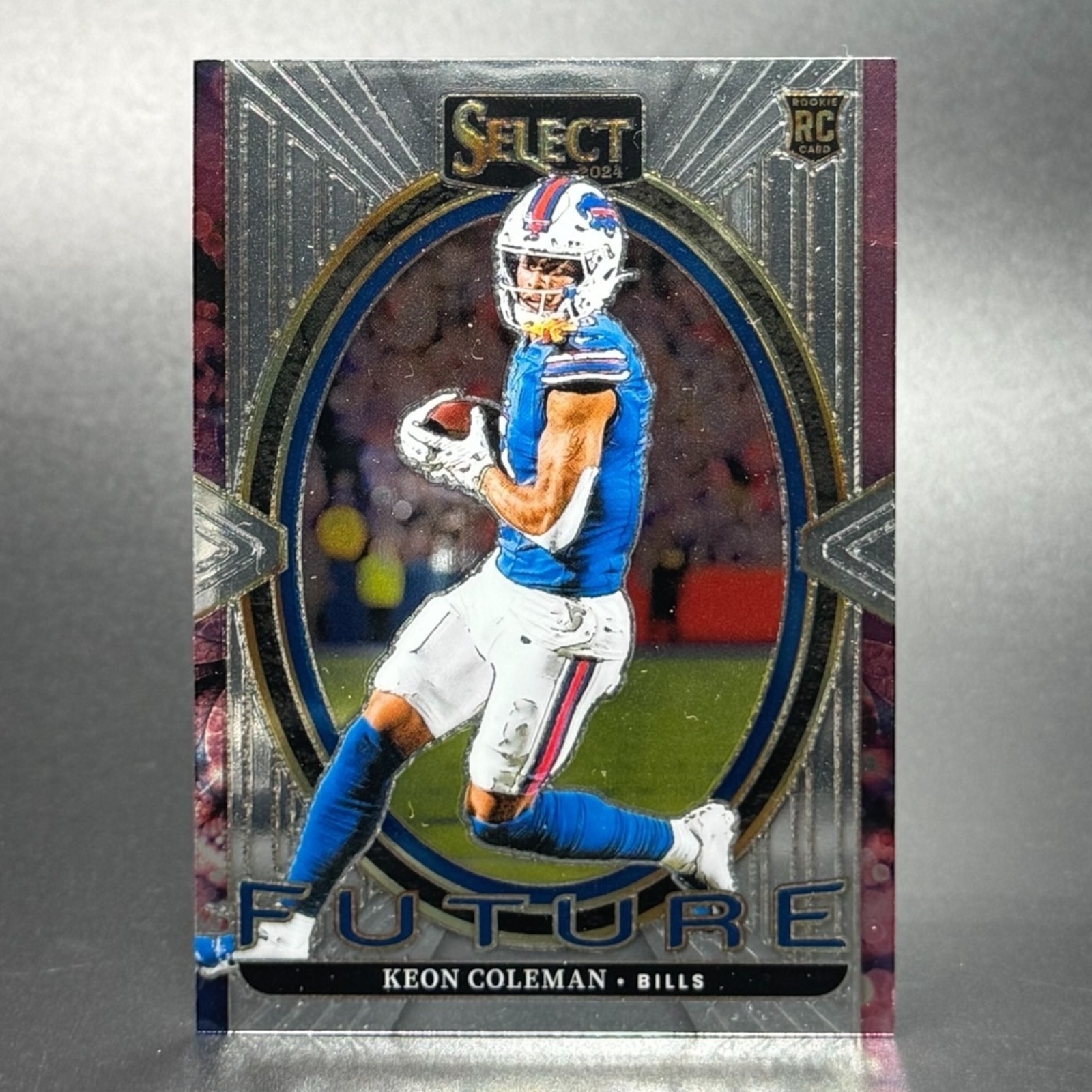 Keon Coleman Panini Select Select Future #1 Base