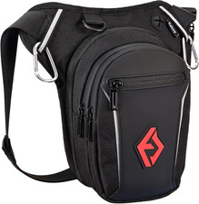 Marsupio Da Gamba Moto, Borsa Cosciale Espandibile Con Striscia Riflettente E Ci