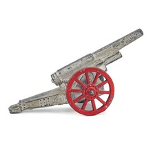 Barclay Manoil Lead Toy Military Cannon Metal Spoke Wheels Dime Store Slush Cast