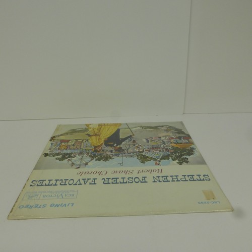 Stephen Foster Favorites Robert Shaw Chorale Vinyl LP - Foto 8 di 10