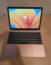 12 Mid 2017 Macbook Rose Gold, 1.2 GHz M3, 8G...