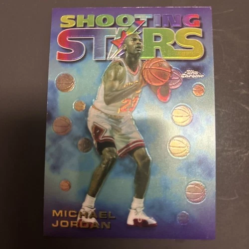 1997-98 Topps Chrome - Season's Best Shooting Stars Michael Jordan #6