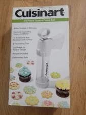 Cuisinart 25+ Piece Cookie Press Set Cupcake/Cake Decorating Frosting Complete