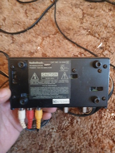 Radio Shack - RF Modulator #15-1244 Channel 3 or 4 Output 75/1K Ohms Switchable☆ - Picture 2 of 3