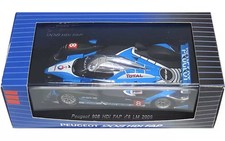 1/43 Peugeot 908 HDI FAP #8 Black Blue White Diecast