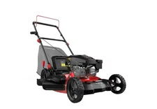 PowerSmart 21" 144cc Gas Push Lawn Mower , with 6-Position Height Adjustment, 3-