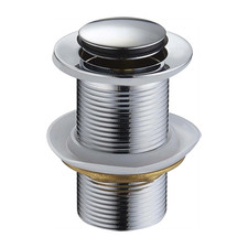 Mexen kleiner runder Klick-Klack Stöpsel, Chrom - 79915-00