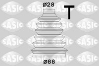 Faltenbalgsatz Antriebswelle Sasic 4003455 FÜR Renault Antriebswellenmanschette