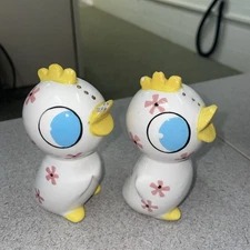 VINTAGE 1959 HOLT HOWARD BO PEEP CHICKEN CHICK RETRO SALT & PEPPER SHAKERS Read