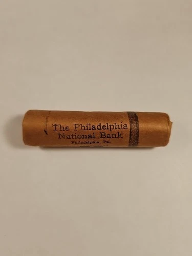 1955-P OBW ORIGINAL BANK WRAP BU UNCIRCULATED LINCOLN WHEAT CENT PENNY ROLL DDO?