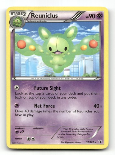 Reuniclus 52/101 - Noble Victories - Pokemon Card LP
