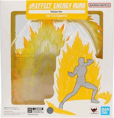 Tamashii Effect 6 Inch Scale Figure S.H. Figuarts - Effect Energy Aura Yellow