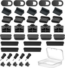 40PCS USB Port Cover, Silicone anti Dust Cover Dust Plugs Caps for Computer Came