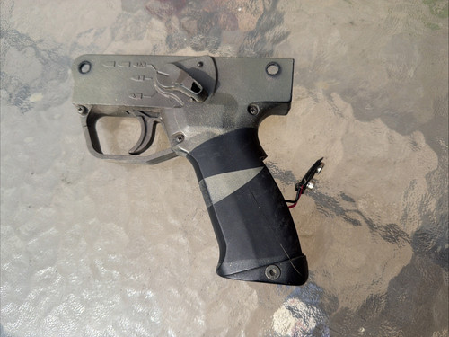 Used Tippmann A5 Paintball Gun Painted E-grip with selector missing battery door