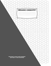 Organic Chemistry: Hexagonal Graph Paper Notebook: 200 pages, 1/4 Inch Hexagons:
