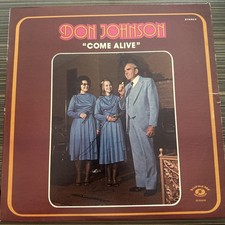 Don Johnson Come Alive Southern Gospel LP Supreme Records VG Rare