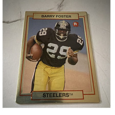 Hi-Pro 1990 Action Packed Rookie Update Barry Foster #59 Steelers Rookie Card. rookie card picture