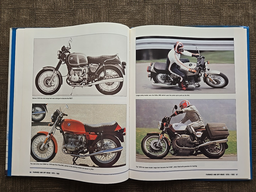 THE ILLUSTRATED MOTORCYCLE LEGENDS - BMW HCDJ by Roy Bacon ©1994 - Picture 9 of 15
