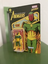 Hasbro 2021 Marvel Legends Retro The Avengers Vision  Kenner 3.75
